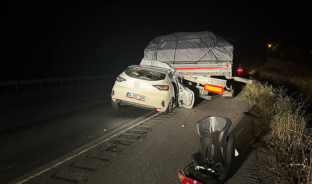 ABD'li aile kaza yaptı! 2'si ağır 5 kişi yaralandı