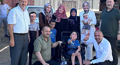 AK Parti Samsun'dan anlamlı hediye