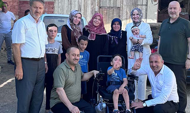 AK Parti Samsun'dan anlamlı hediye