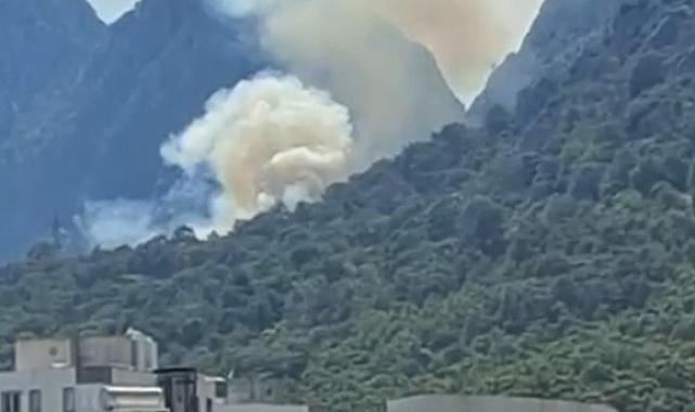 Antalya'da orman yangını