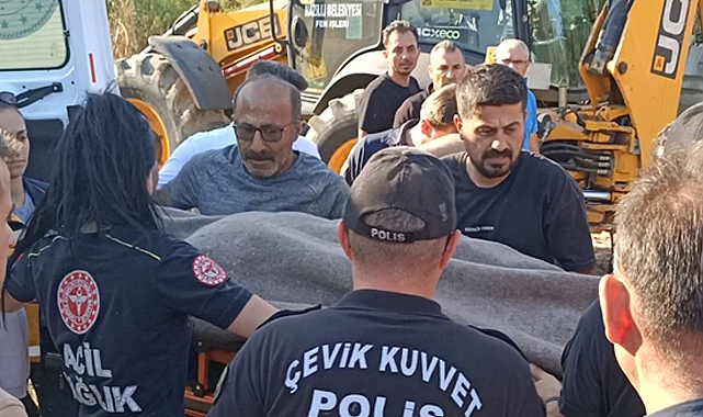 Aydın'ın Nazilli ilçesi'nde DSİ çalışmaları sırasında göçük oluştu! 3 kişi öldü
