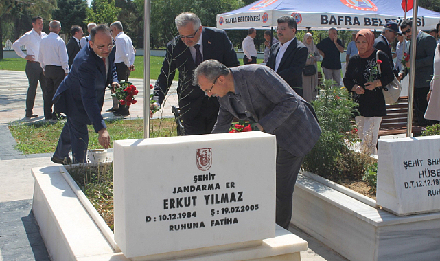 Bafra'da 15 Temmuz şehitleri anıldı