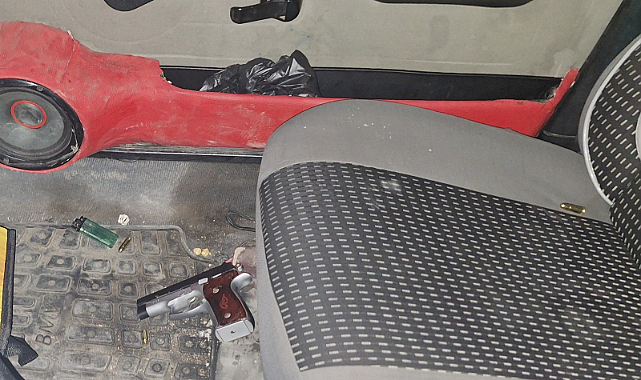 Bafra'da havaya ateş eden şüpheliler gözaltına alındı