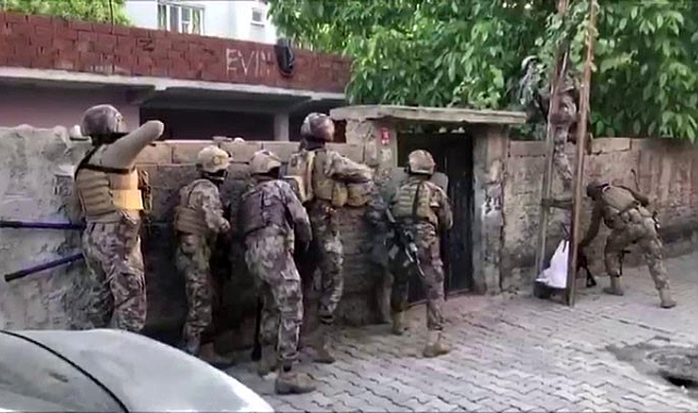 Batman'da terör operasyonu: 9 kişi tutuklandı