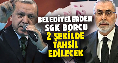 Belediye borçları için yeni düzenleme