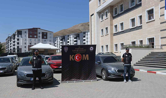 Bitlis'te sahte rapor operasyonu: 17 araca el konuldu