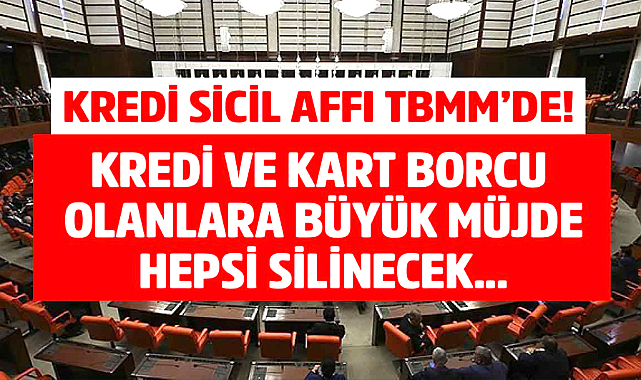 Borçlu esnafa müjde! Yeni sicil affı geliyor! İşte detaylar