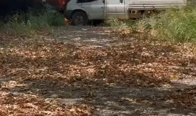 Bursa Otokoop'ta korkutan yangın