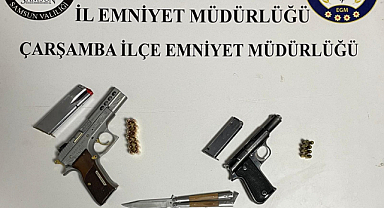 Çarşamba'da silahlı ve bıçaklı kavga