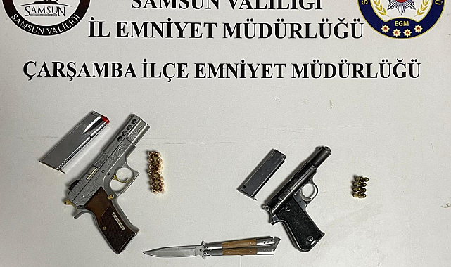 Çarşamba'da silahlı ve bıçaklı kavga