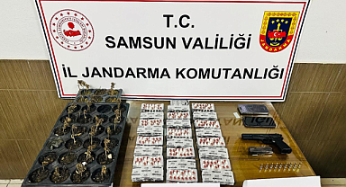 Çarşamba’da uyuşturucu baskınına 3 gözaltı