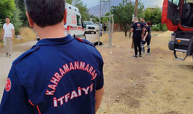 Çıktığı elektrik direğinde akımına kapıldı