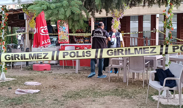 Çorum'da parkta silahlı saldırı! Veysel Çalışkan öldü