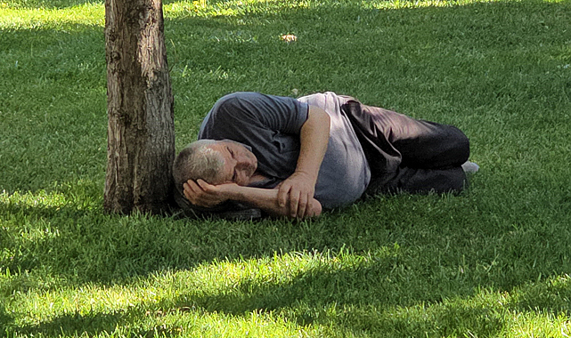 Çorumlular sıcaktan kavruluyor