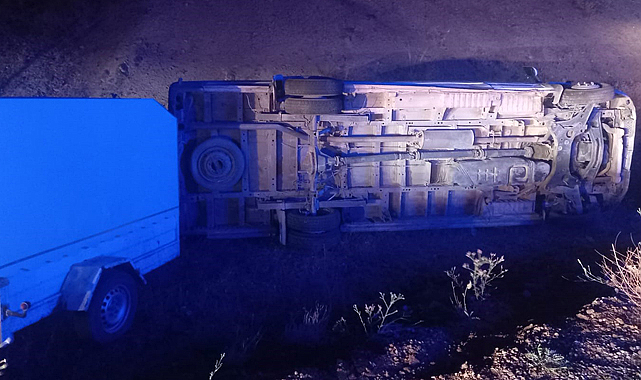 Diyarbakır'dan Ordu'ya fındık toplamaya giden işçilerini taşıyan minibüs devrildi