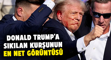 Donald Trump'a sıkılan kurşunun görüntüsü ortaya çıktı