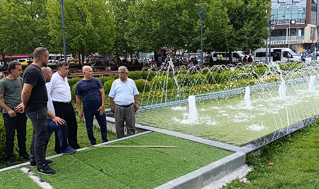 Havza’da Kevser Akıllı Parkı'nda çalışmalar hızlandı