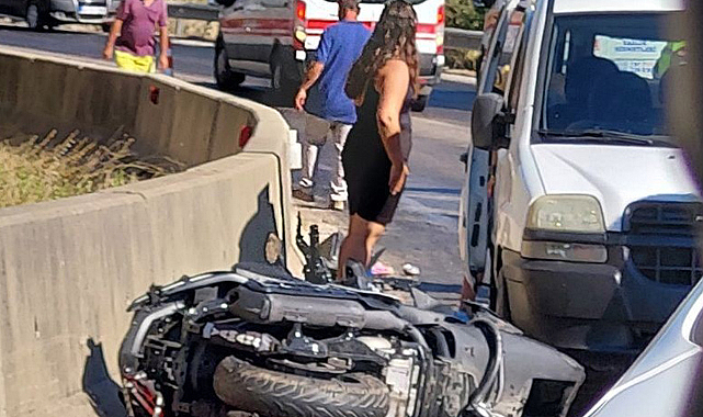 İzmir'in Menderes ilçesinde Emre Altan motosikletiyle karıştığı zincirleme kazada öldü