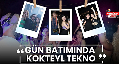 Just Techno'dan gün batımında kokteyl parti