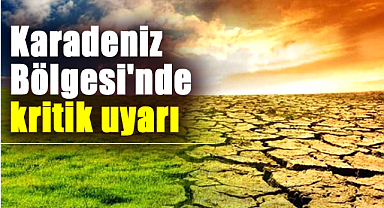 Karadeniz Bölgesi'nde kritik uyarı