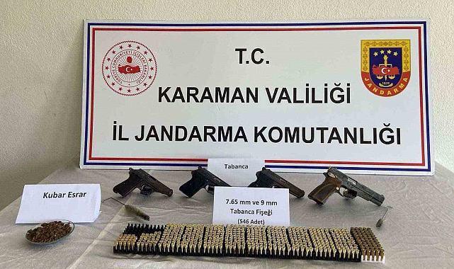 Karaman'da aranan 9 kişi tutuklandı
