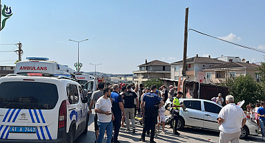 Kocaeli’de akıl almaz kazada 4 kişi yaralandı