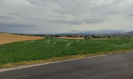 Ladik Akdağ'da sulama hattındaki sorun çözüldü