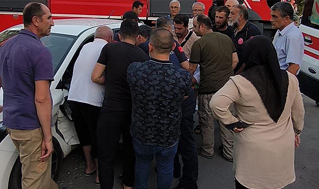 Malatya'da iki araç birbirine girdi! 5 kişi yaralandı