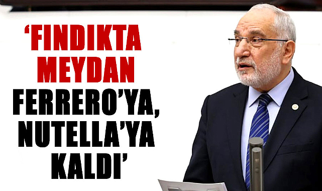 Mehmet Karaman: ‘Fındıkta meydan Ferrero’ya, Nutella’ya kaldı’