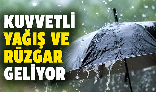 Meteoroloji'den uyarı: Karadeniz için kuvvetli yağış ve rüzgar geliyor