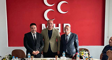 MHP Kavak İlçe Başkanı Ali Hikmet Karaosmanoğlu görevi devraldı