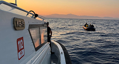 Muğla'nın Dalaman İlçesi'nde 6'sı çocuk 24 düzensiz göçmen kurtarıldı