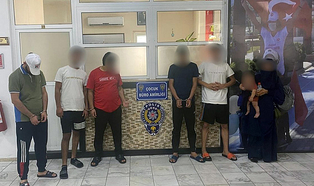 Muğla'nın Marmaris ilçesinde küçük çocukları zorla çalıştıran şebeke çökertildi