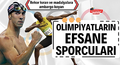 Olimpiyatlarda rekor ve altın madalyalara ambargo koyan efsane isimler
