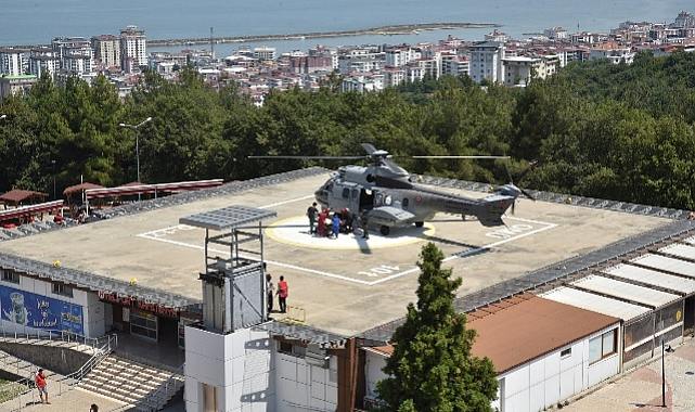 OMÜ ve 5. Jet Üs Komutanlığı'ndan ortak tatbikat