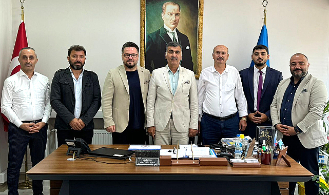 Samsun Büyükşehir Zabıta Daire Başkanı Yücel Şirin'e ASFED'den ziyaret