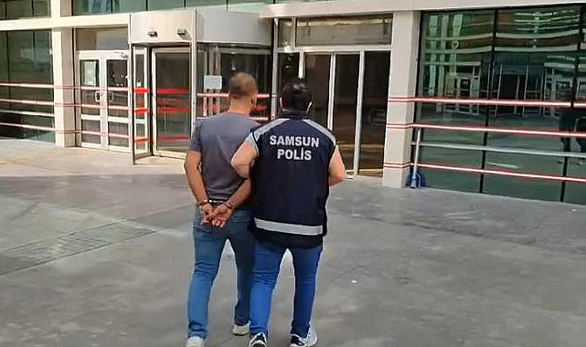 Samsun'da 12 yıl hapis cezası bulunan şahıs yakayı ele verdi