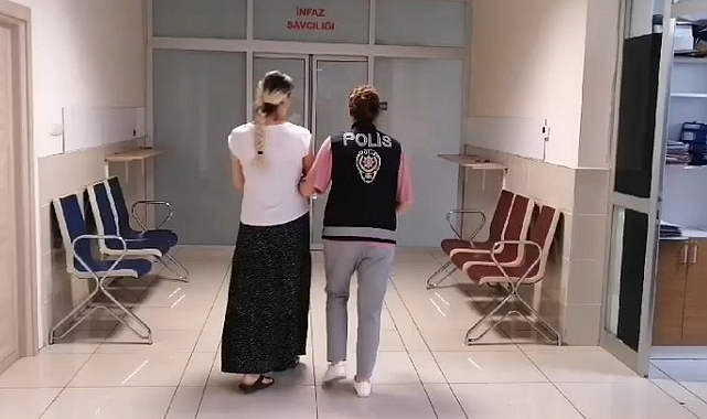 Samsun'da 32 yıl hapis cezası bulunan kadın yakalandı