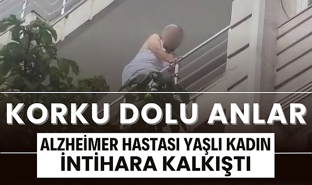 Samsun'da alzheimer hastası yaşlı kadın intihara kalkıştı
