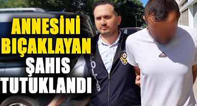 Samsun'da annesini bıçaklayan şahıs tutuklandı