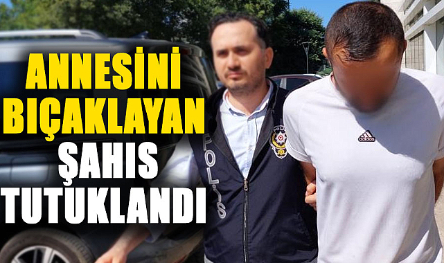Samsun'da annesini bıçaklayan şahıs tutuklandı