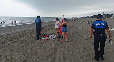Samsun'da boğulma olaylarına karşı farkındalık etkinliği