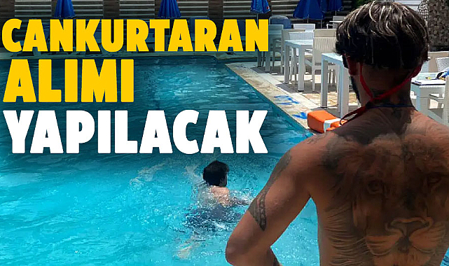 Samsun'da cankurtaran alımı yapılacak