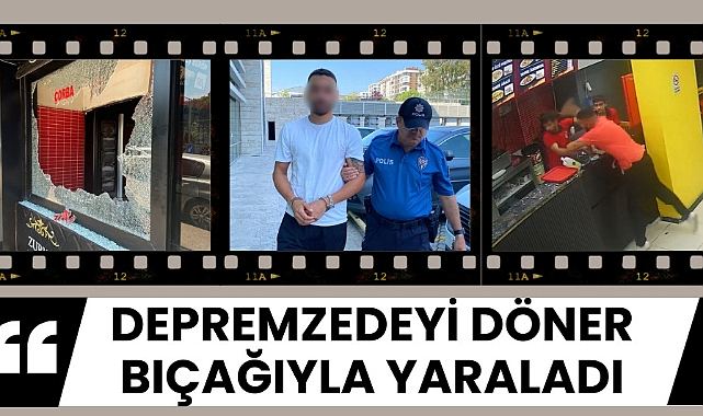 Samsun'da depremzede işyeri sahibini döner bıçağıyla yaraladı