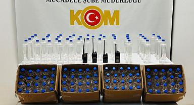 Samsun’da etil alkol baskını