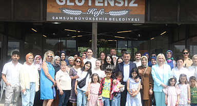 Samsun'da glütensiz ürünlerin yer alacağı kafe açıldı