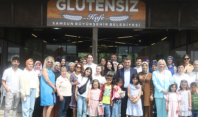 Samsun'da glütensiz ürünlerin yer alacağı kafe açıldı