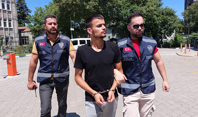 Samsun'da husumetlisini yaralayan genç tutuklandı
