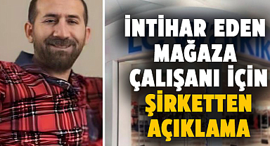 Samsun'da intihar eden Muhammed Yavuz'un şirketinden açıklama
