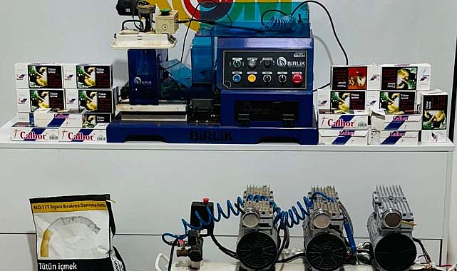 Samsun’da kaçak tütün baskını